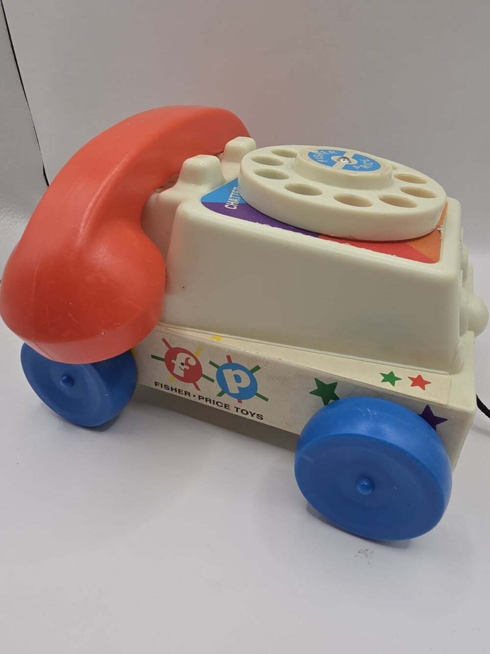 2009 Fisher Price Chatter Telephone Pull Toy (cut string) - Picture 2 of 5
